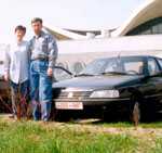 С женой и машиной, 1997 год